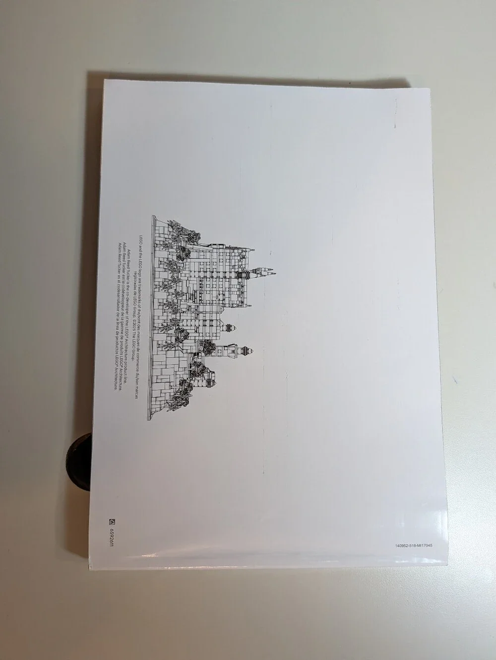 Lego 21063 Neuschwanstein Castle Instruction Book